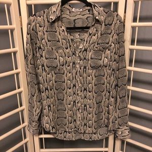 Snakeskin work shirt